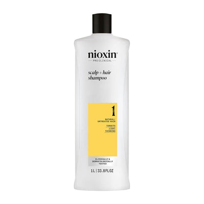 Nioxin System 1 Cleanser Shampoo Liter