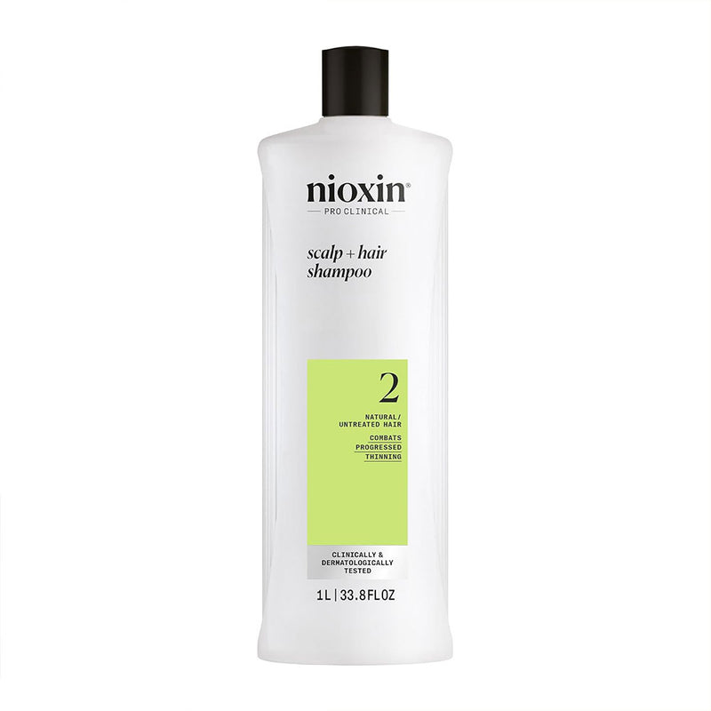 Nioxin System 2 Cleanser Shampoo Liter