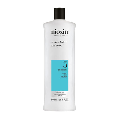 Nioxin System 3 Color Safe Cleanser Shampoo 16.9oz