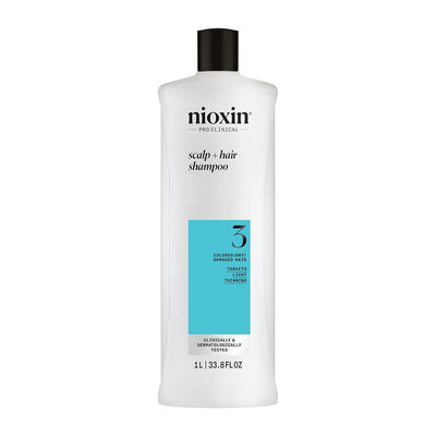 Nioxin System 3 Color Safe Cleanser Shampoo Liter