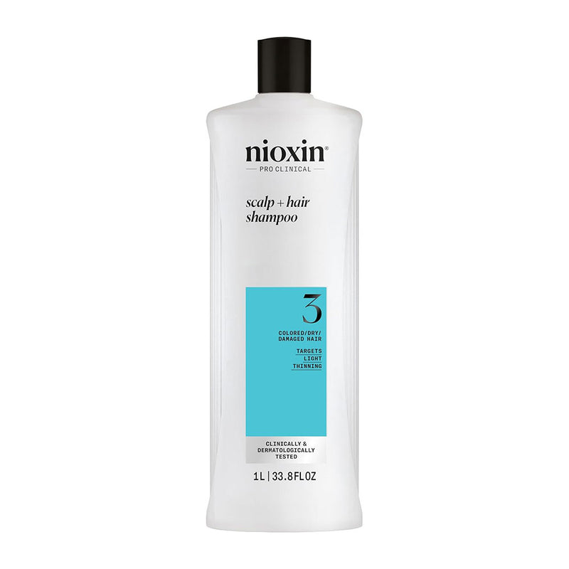 Nioxin System 3 Color Safe Cleanser Shampoo Liter