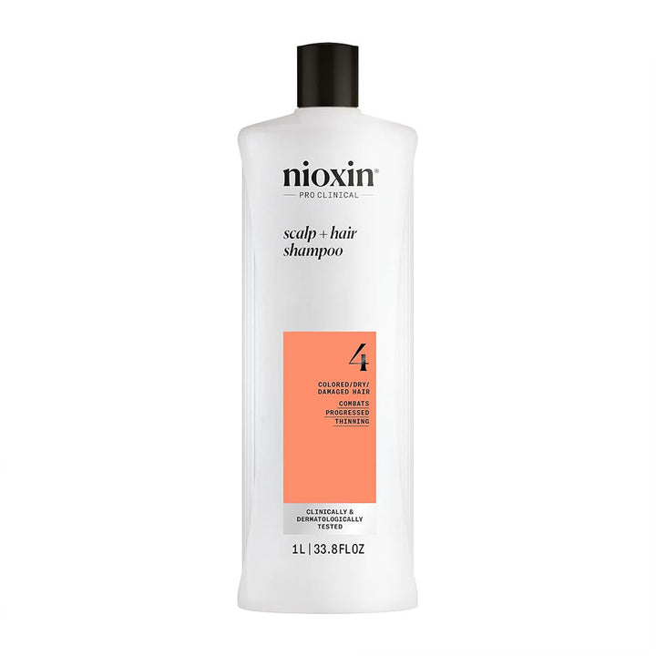 Nioxin System 4 Color Safe Cleanser Shampoo Liter