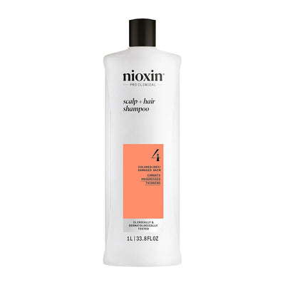 Nioxin System 4 Color Safe Cleanser Shampoo Liter