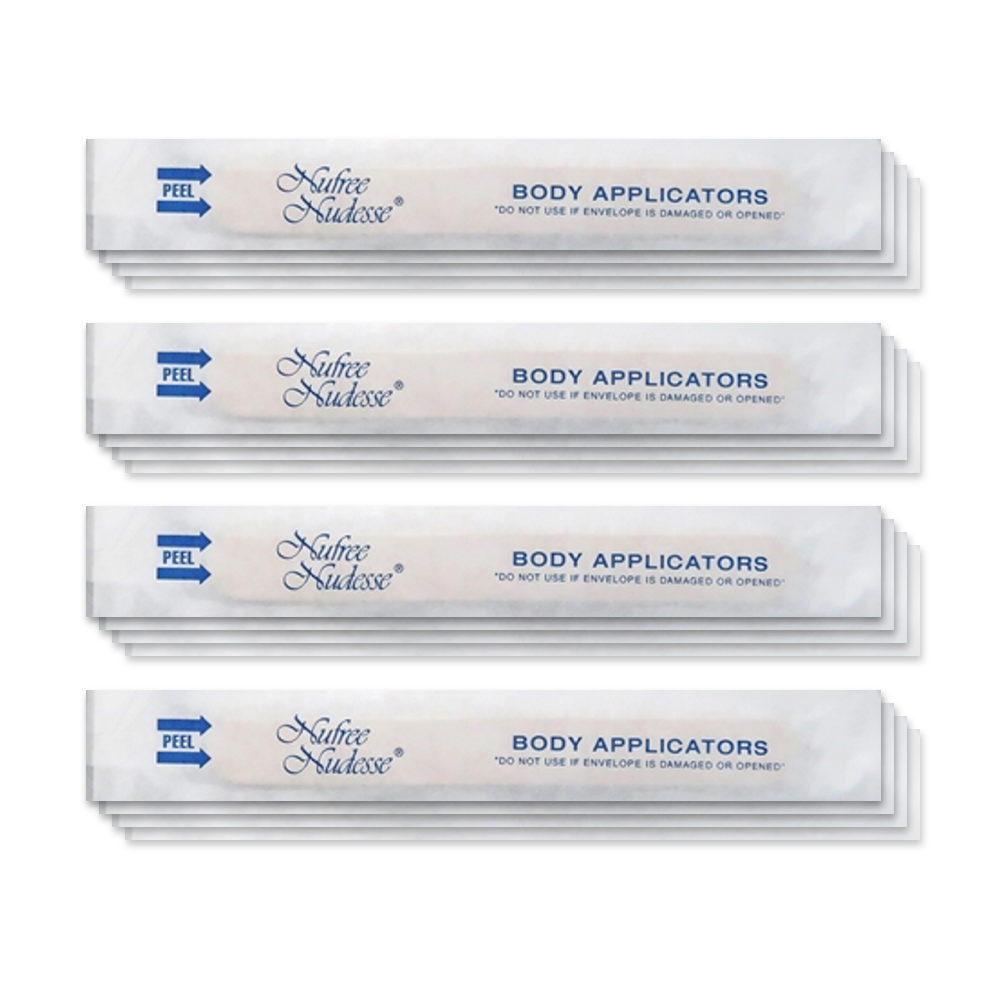 Nufree Body Wax Applicators - 100 ct