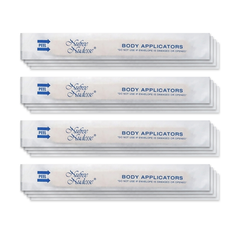 Nufree Body Wax Applicators - 100 ct