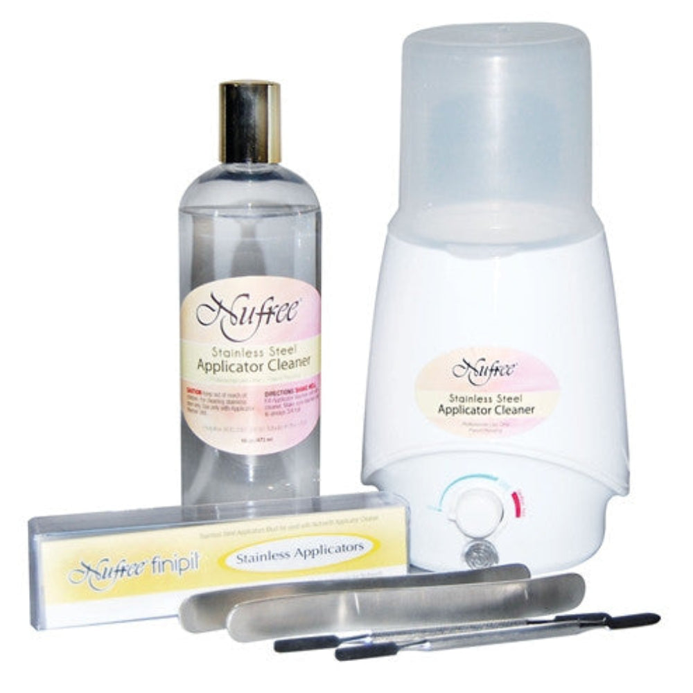 Nufree Stainless Steel Applicator Cleaner Kit - beautysupply123