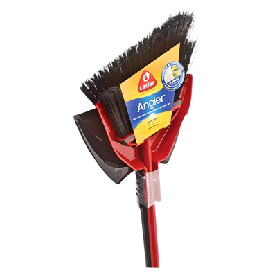 O'Cedar Angler Indoor and Outdoor Broom and Dustpan Set