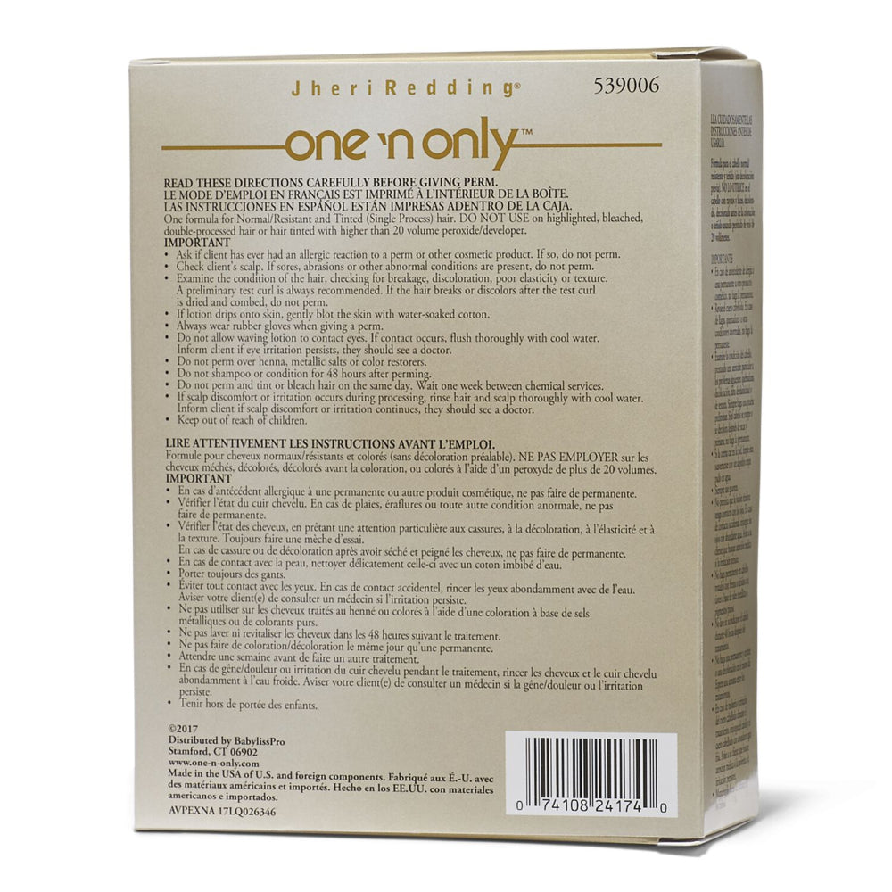 One 'n Only Exothermic Perm