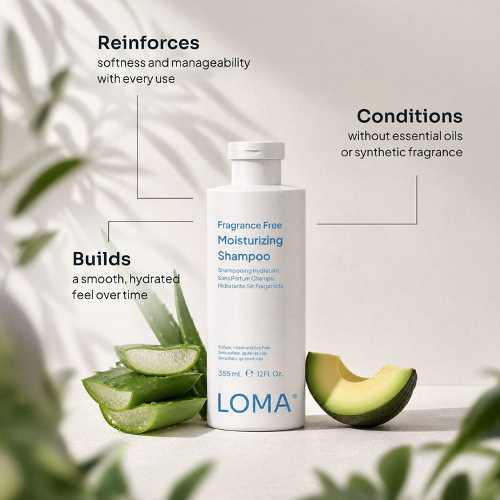 Fragrance Free Moisturizing Shampoo