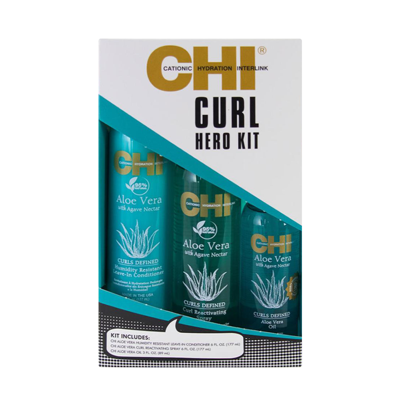CHI Aloe Vera Curl Hero Kit
