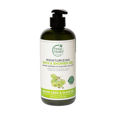 Petal Fresh Pure Moisturizing Bath and Shower Gel 16oz - Grape seed and Olive Oil