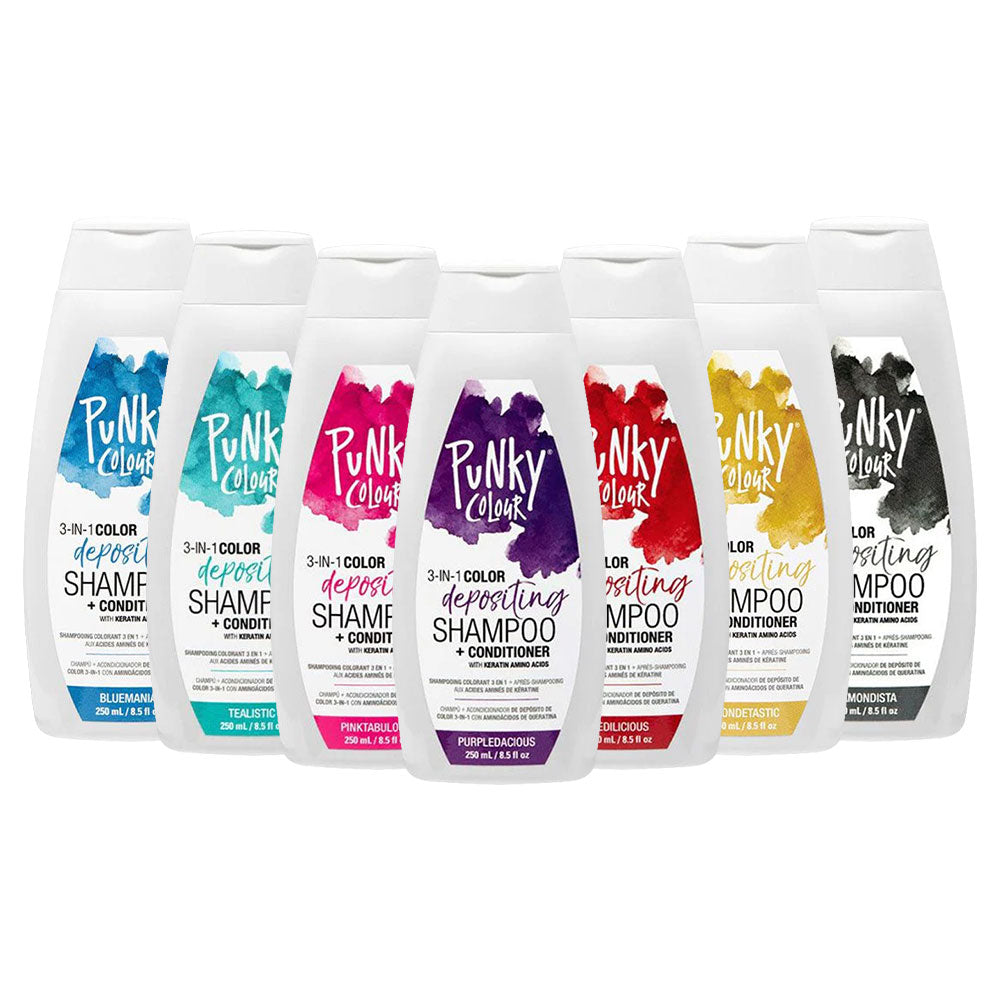 Punky Colour 3-In-1 Color Depositing Shampoo Plus Conditioner 8.5oz