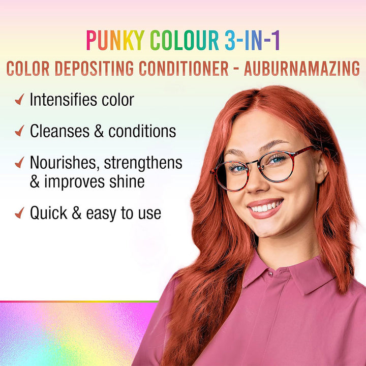 Punky Colour 3-In-1 Color Depositing Shampoo Plus Conditioner 8.5oz