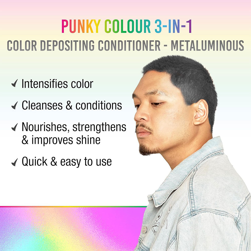 Punky Colour 3-In-1 Color Depositing Shampoo Plus Conditioner 8.5oz