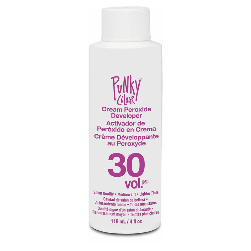 Punky Colour Cream Peroxide Developer - 30 Volume 4oz