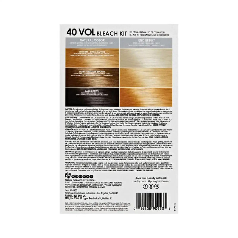 Punky Colour Intrabond Bleach Kit