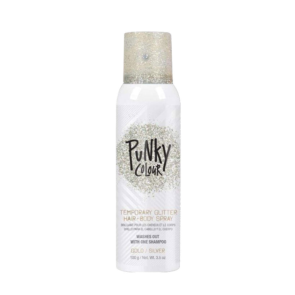 Punky Colour Temporary Hair and Body Glitter Spray 3.5oz