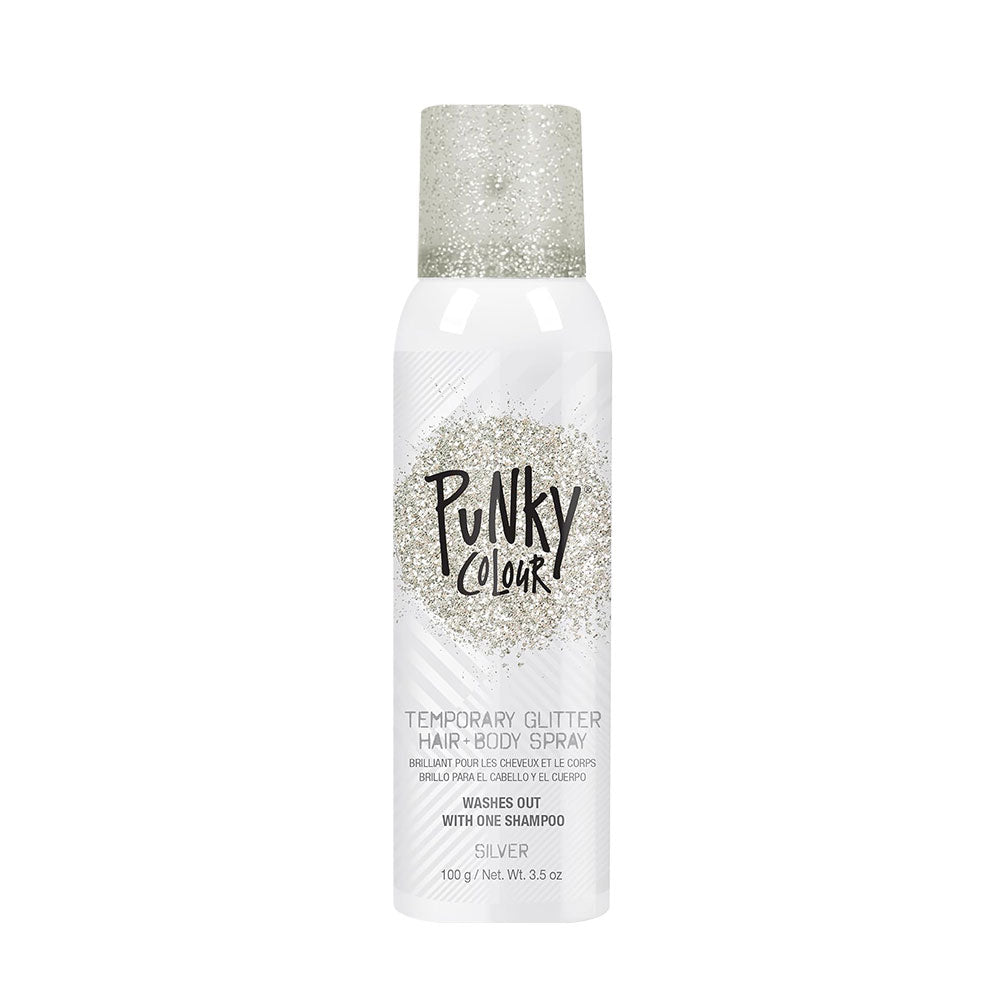 Punky Colour Temporary Hair and Body Glitter Spray 3.5oz