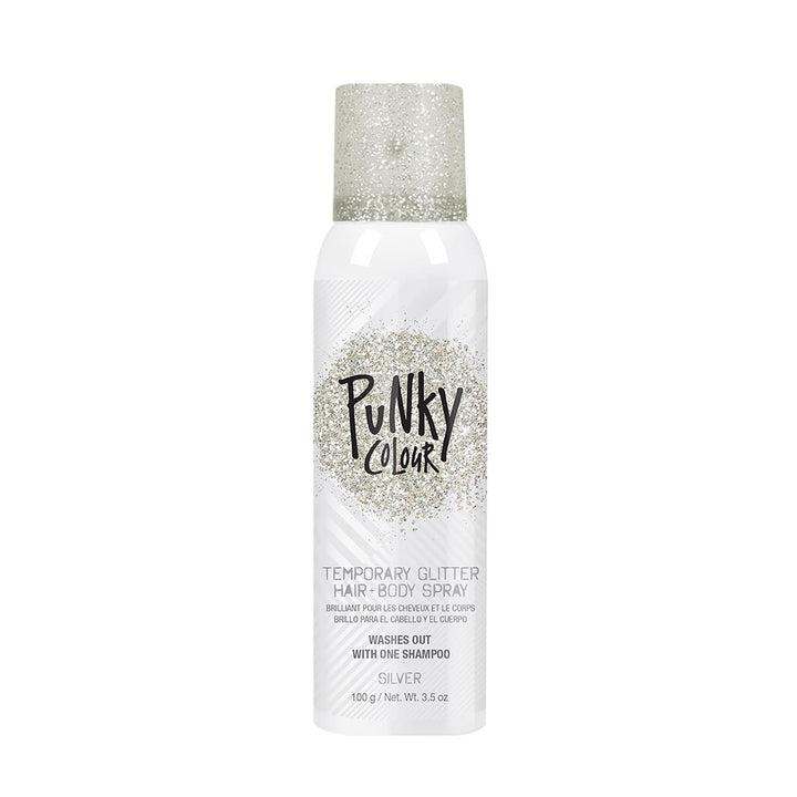 Punky Colour Temporary Hair and Body Glitter Spray 3.5oz