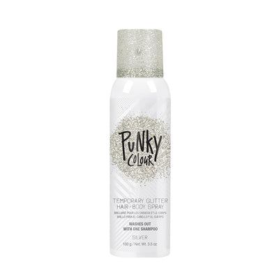 Punky Colour Temporary Hair and Body Glitter Spray 3.5oz