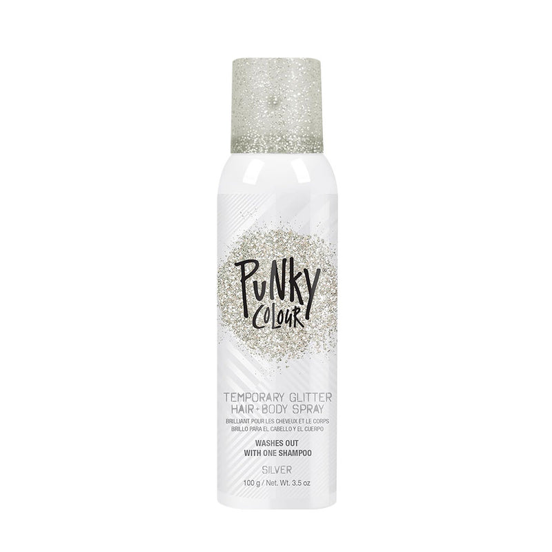 Punky Colour Temporary Hair and Body Glitter Spray 3.5oz