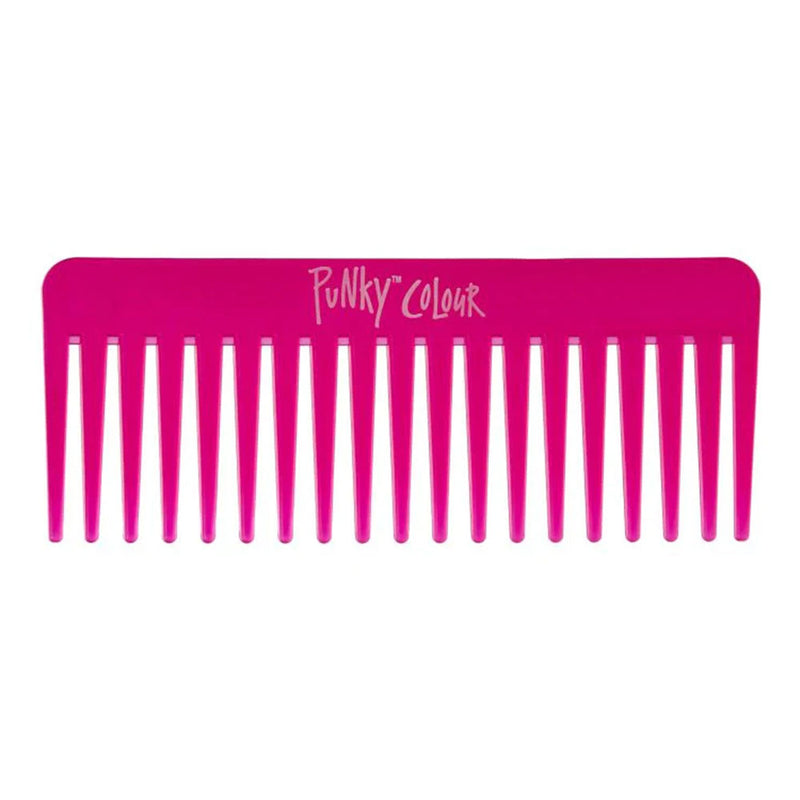 Punky Colour Wide Tooth Comb - Pink