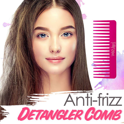Punky Colour Wide Tooth Comb - Pink