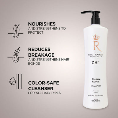CHI Royal Treatment Bond and Repair Shampoo 32oz