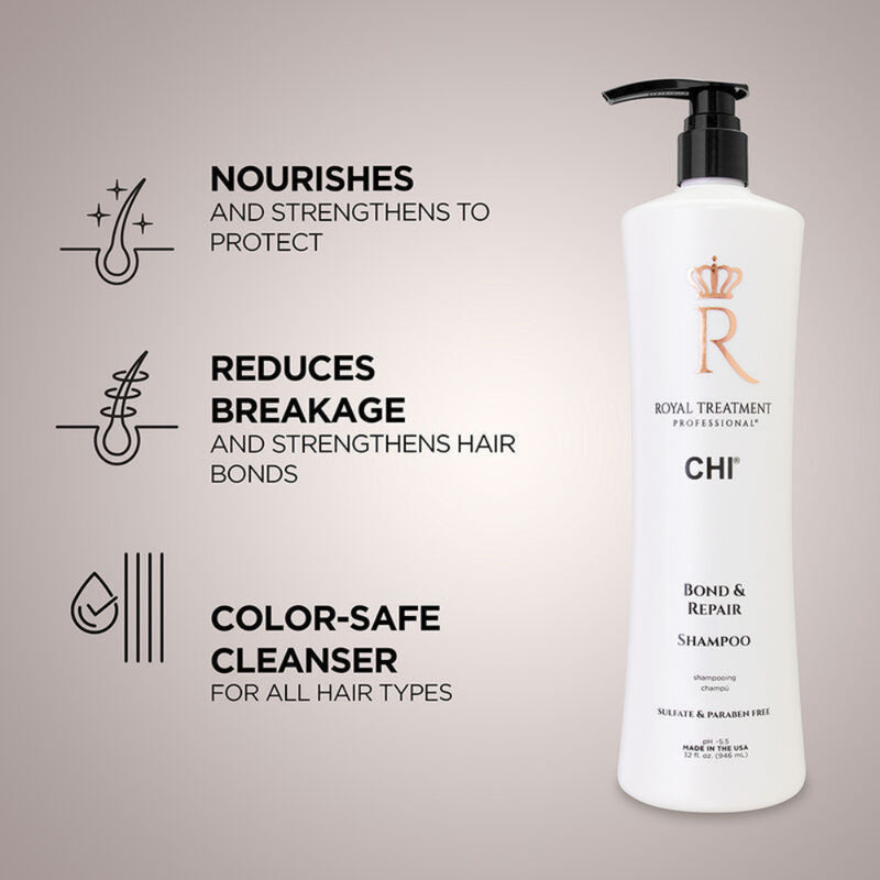 CHI Royal Treatment Bond and Repair Shampoo 32oz