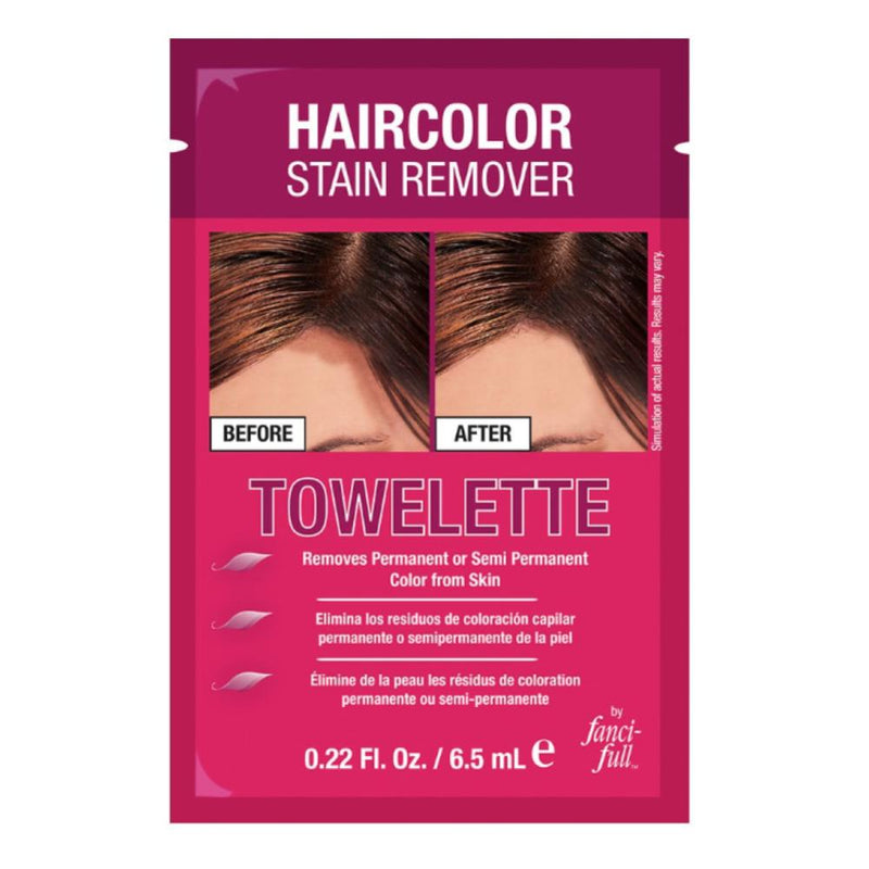 Roux Fanci-Full Hair Color Stain Remover Packets