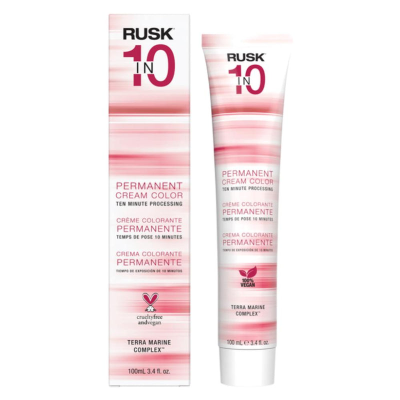 Rusk In 10 Permanent Cream Color 3.4oz