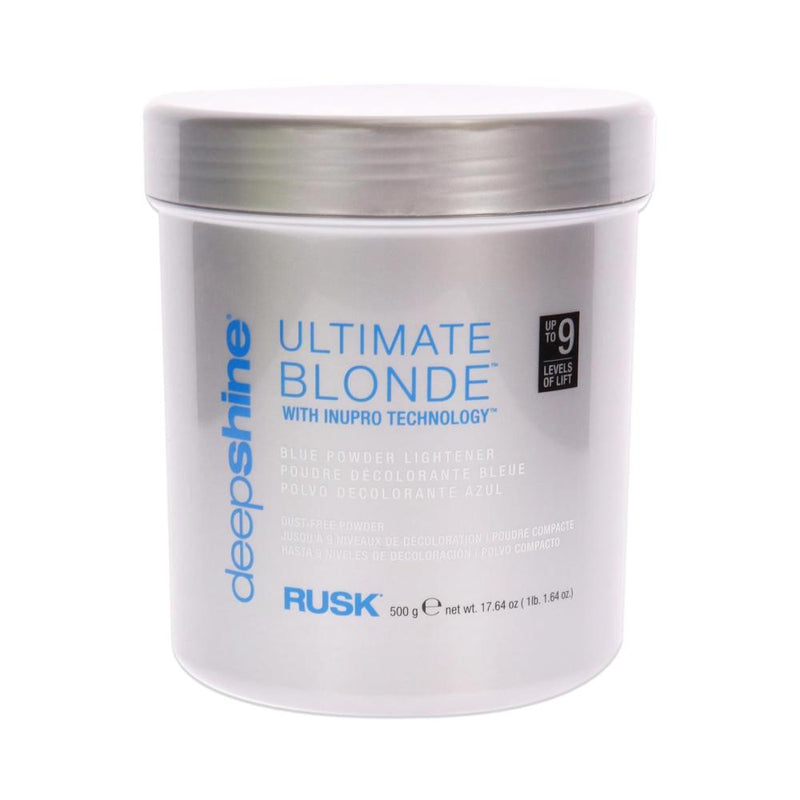 Rusk DeepShine Ultimate Blonde Blue Powder Lightener 17.64oz