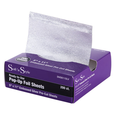 Soft 'N Style Embossed Pop up Foil Sheets 5x11 - 200ct
