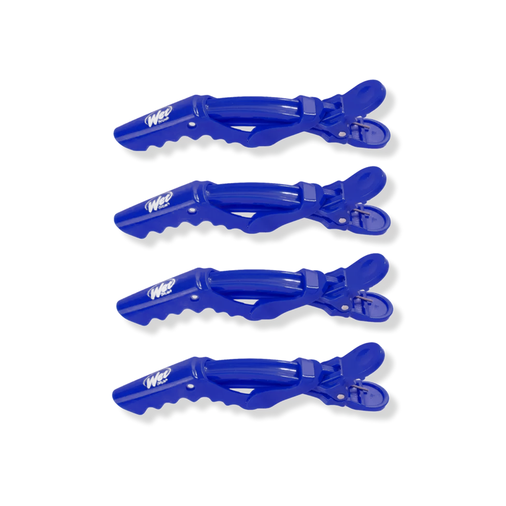 Wet Brush Wet Styling Clips blue