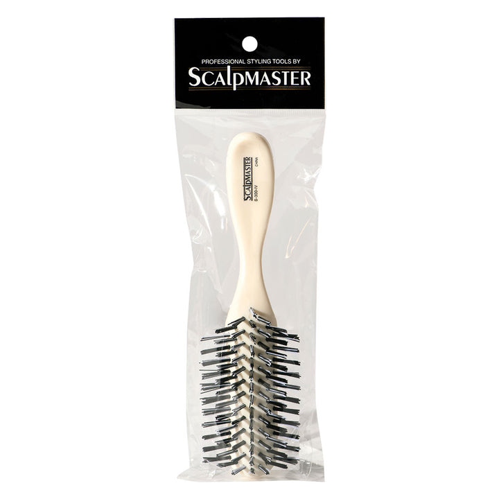 Scalpmaster 7 Row Brush - Ivory
