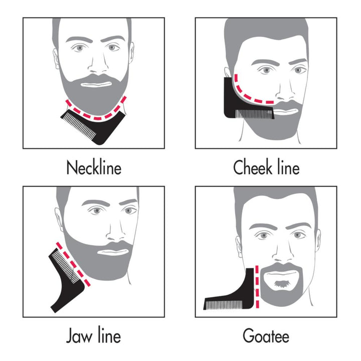 Scalpmaster Beard Styling Tool