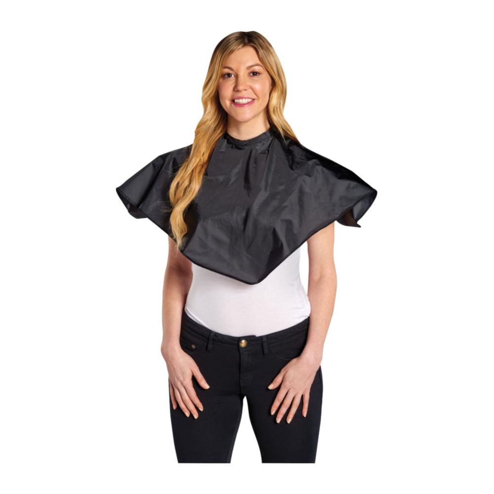 Scalpmaster Nylon Comb-Out Cape - Black
