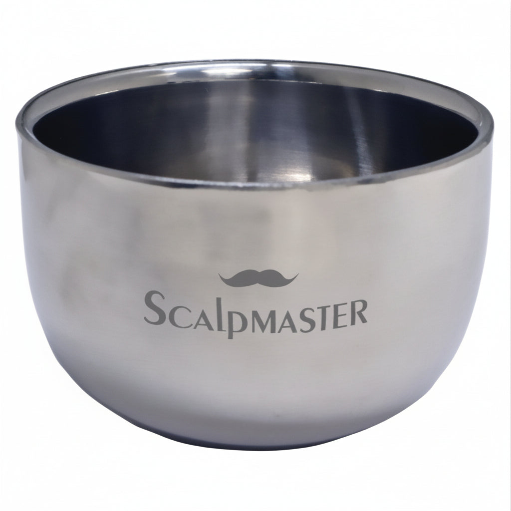 ScalpmasterBarberStainlessSteelShavingBowl