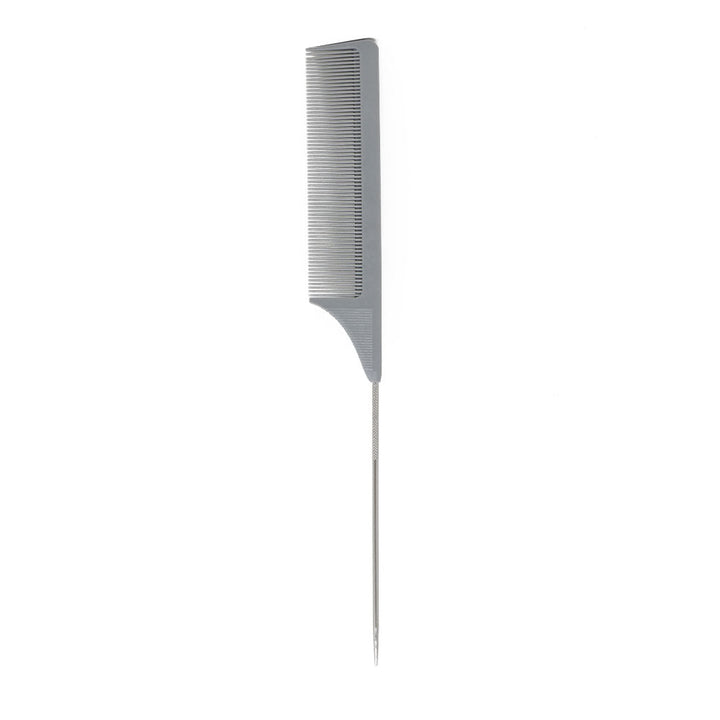 Scalpmaster Silicon Metal Tail Comb