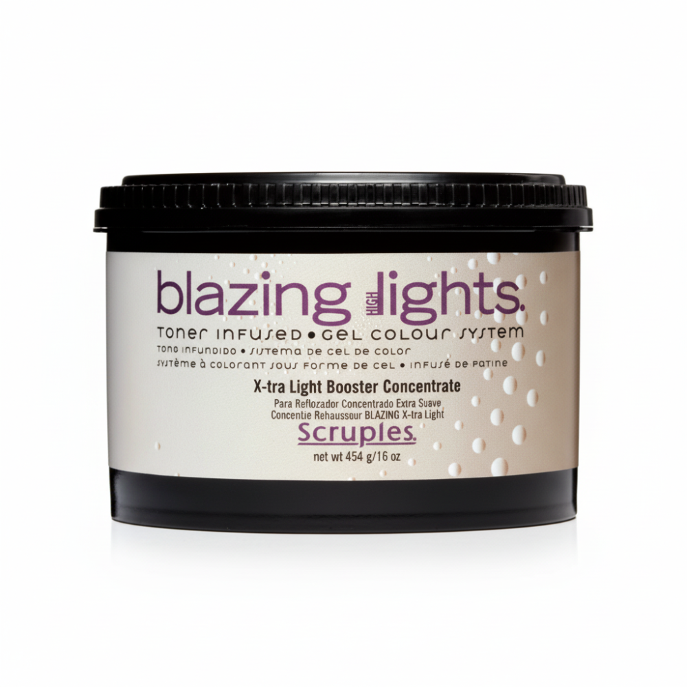 Scruples BLAZING HIGHLIGHTS Toner Infused Gel Color X-tra Light Booster Concentrate