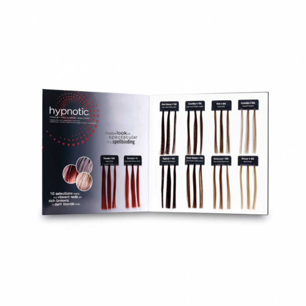 Scruples HYPNOTIC Single-Step Creme Lowlighting System Swatch Book with Brochure Wall Chart