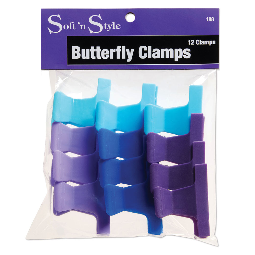 Soft 'N Style 2" Butterfly Clamps