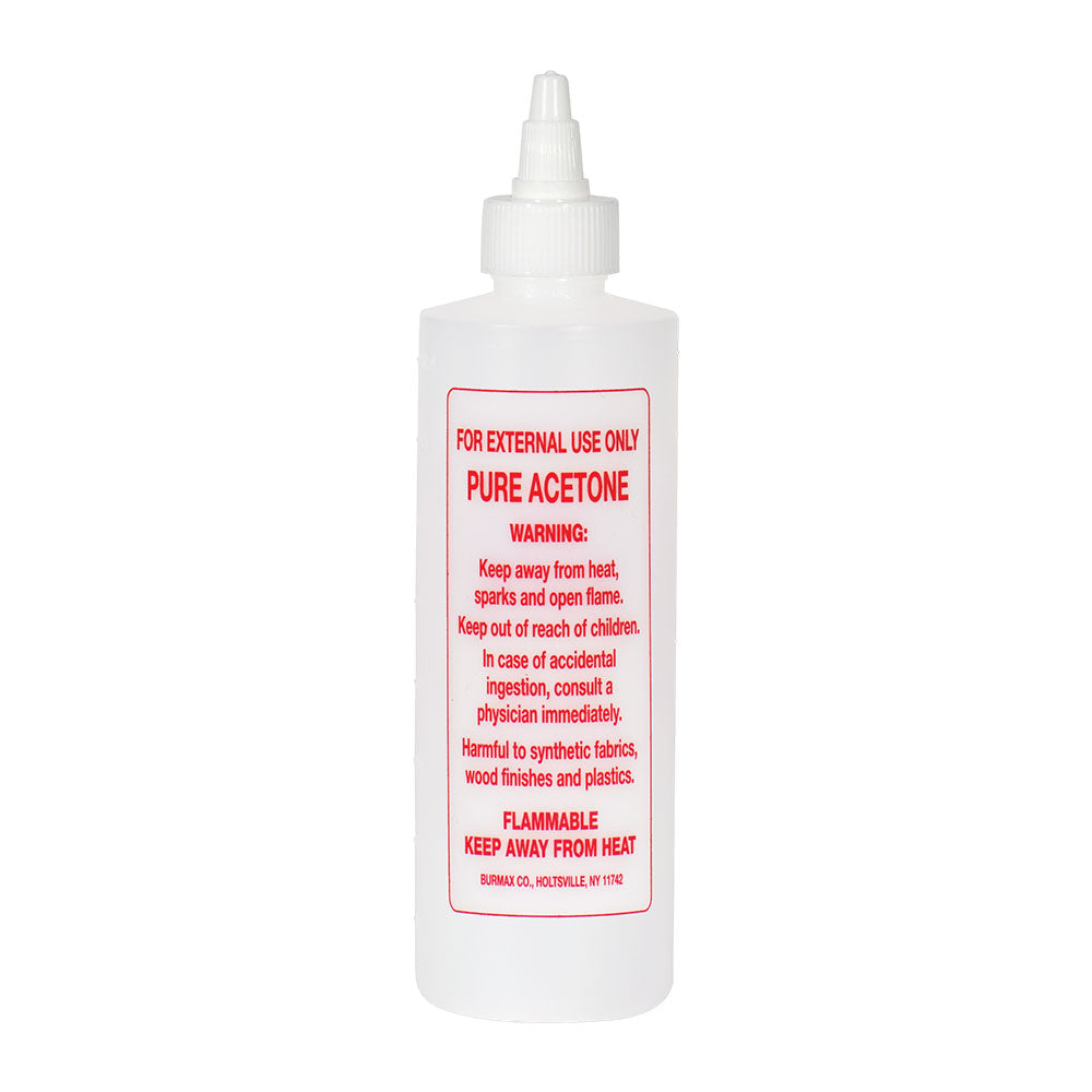 Soft 'N Style Imprinted Acetone Bottle - 8oz