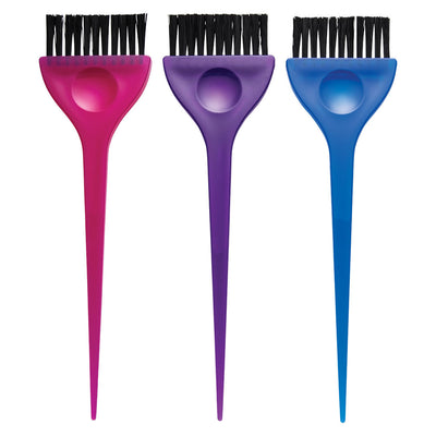 Soft 'N Style 3pc Translucent Dye Brush Set