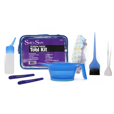 Soft 'N Style Hair Colorist Kit, 10pc