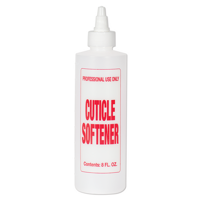 Soft 'N Style Imprinted Cuticle Softener Bottle - 8oz