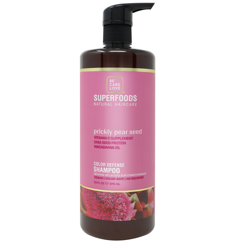 Be Care Love Superfoods Prickly Pear Color Defense Shampoo 34oz