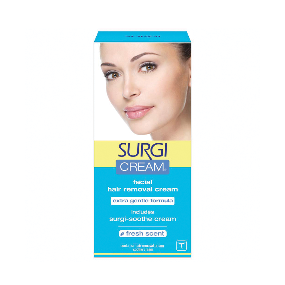 Surgi-Cream Hair Remover Extra Gentle Formula For Face