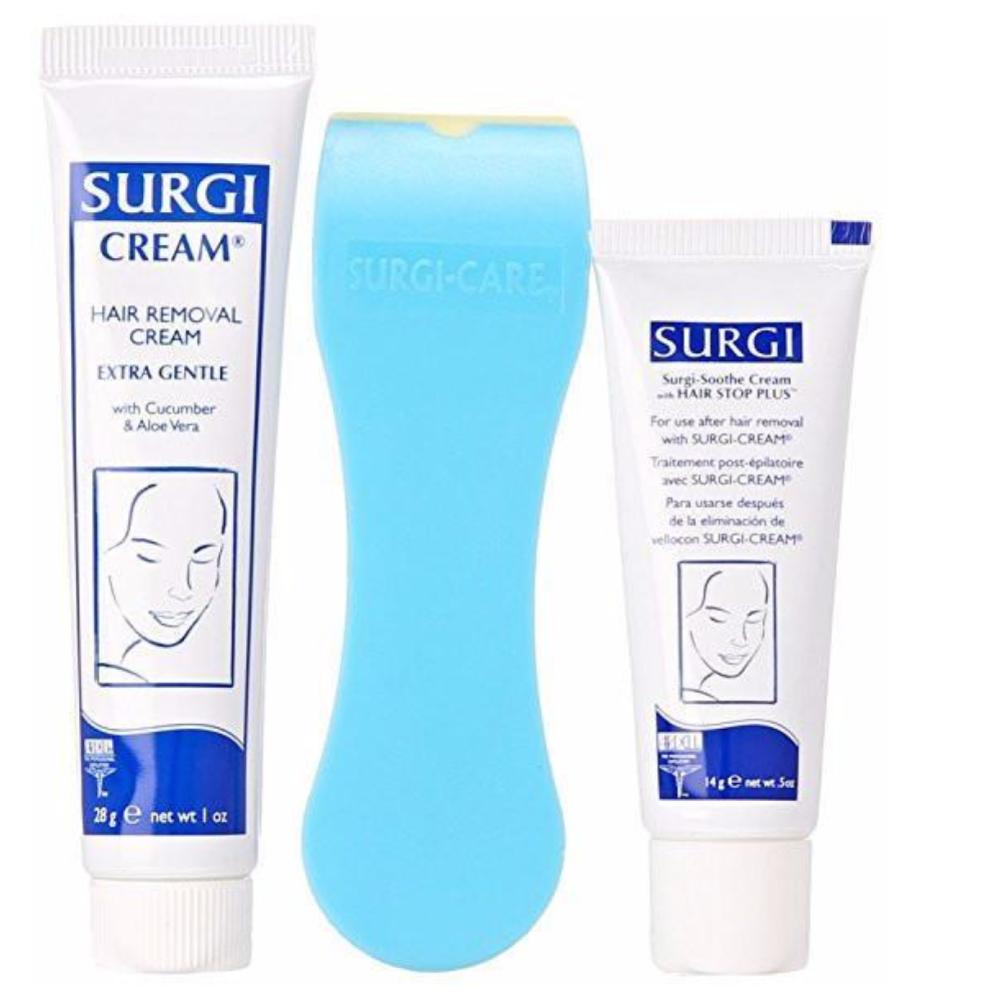 Surgi-Cream Hair Remover Extra Gentle Formula For Face