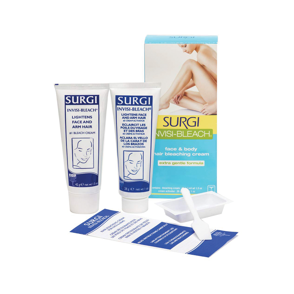 Surgi-Care Invisi-Bleach Hair Bleaching Cream, Gentle Formula 1.5oz